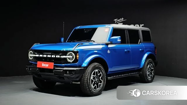 Ford Bronco 6th Generation 2024 Синий из Кореи