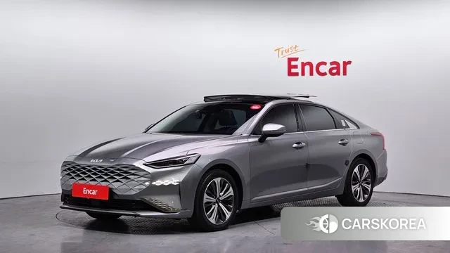 Kia K8 2021 Серебристо-серый из Кореи