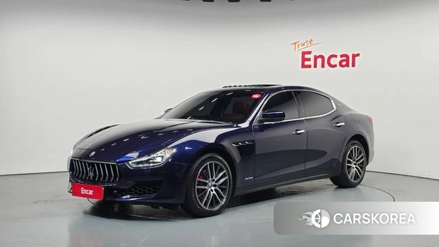 Maserati Ghibli 2018 Синий из Кореи