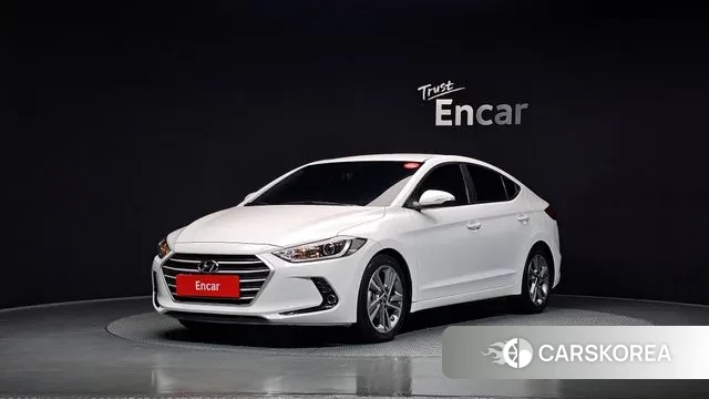 Hyundai Avante AD 2018 Белый из Кореи