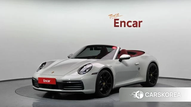 Porsche 911(992) 2024 Серебристо-серый из Кореи
