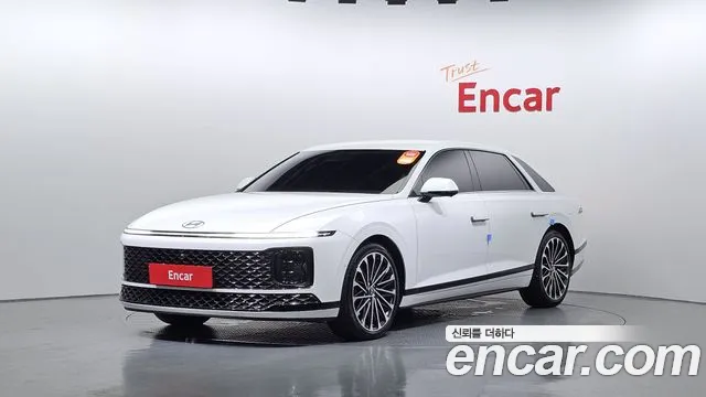 Hyundai Grandeur Hybrid (GN7) 2023 Белый из Кореи