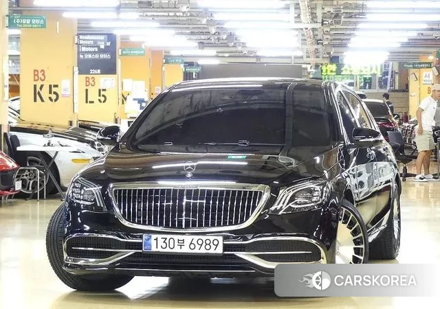 Mercedes-Benz S-Class W222 2020 Черный из Кореи