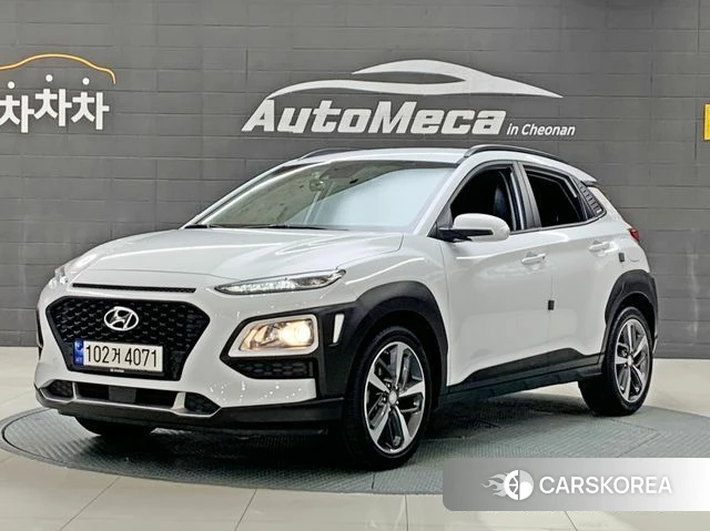 Hyundai Kona 2018 Белый из Кореи