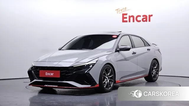 Hyundai Avante (CN7) 2022 Серый из Кореи