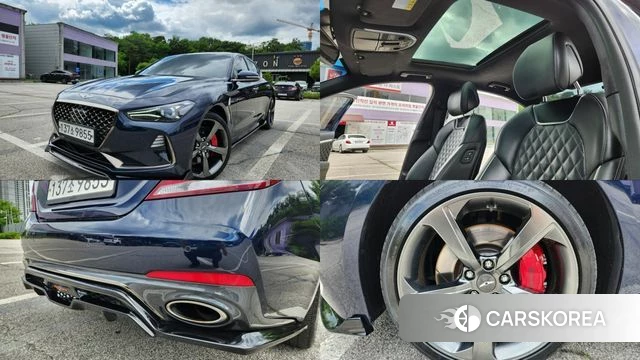 Genesis G70 2019 Синий из Кореи