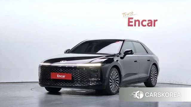 Hyundai Grandeur Hybrid (GN7) 2023 Черный из Кореи