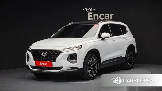 Hyundai Santa Fe TM 2018 Белый из Кореи