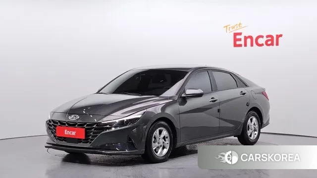 Hyundai Avante (CN7) 2021 Серый из Кореи