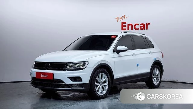 Volkswagen Tiguan second Generation 2019 Белый из Кореи