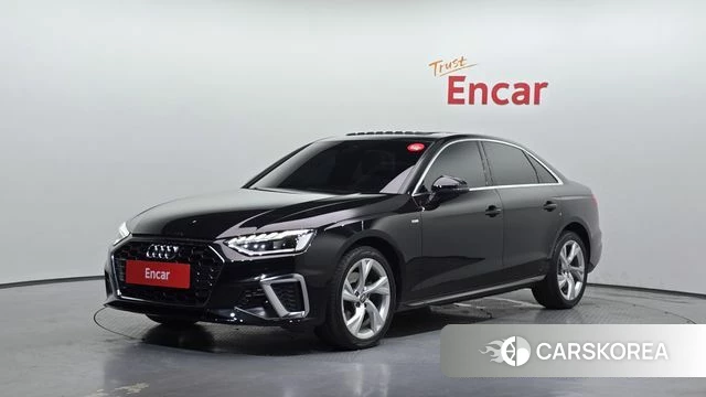 Audi A4 (B9) 2021 Черный из Кореи