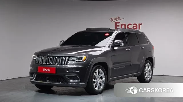 Jeep Grand Cherokee 2021 Серый из Кореи