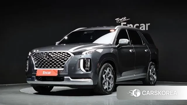 Hyundai Palisade 2021 Серый из Кореи