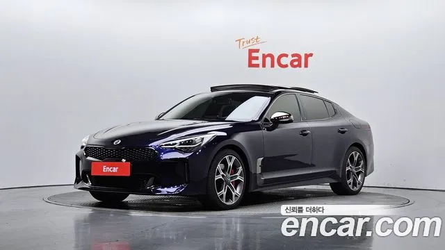 Kia Stinger 2018 Синий из Кореи