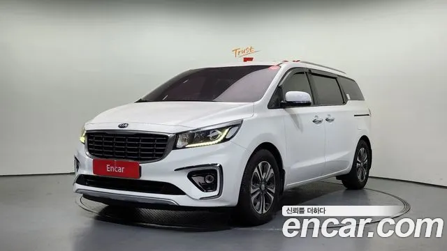Kia The New Carnival 2018 Белый из Кореи