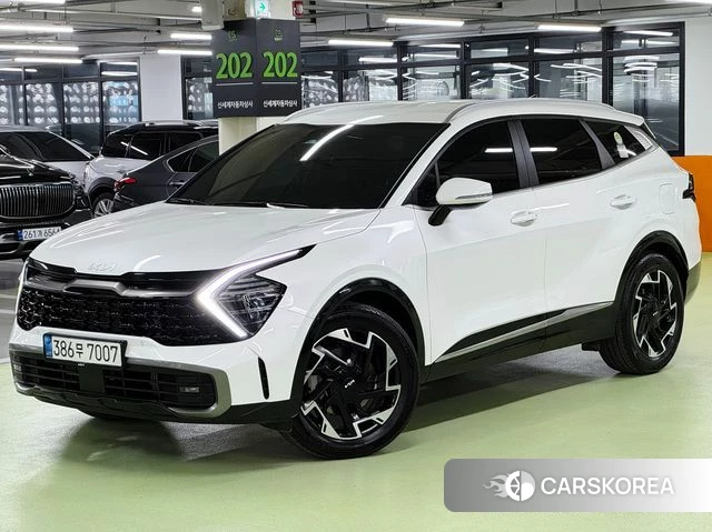Kia Sportage 5th Generation 2021 Белый из Кореи