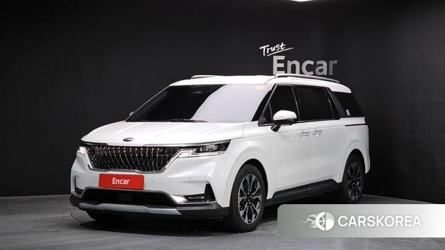 Kia Carnival 4th generation 2020 Белый из Кореи
