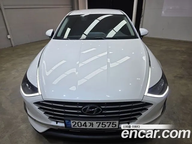 Hyundai Sonata Hybrid (DN8) 2021 Белый из Кореи