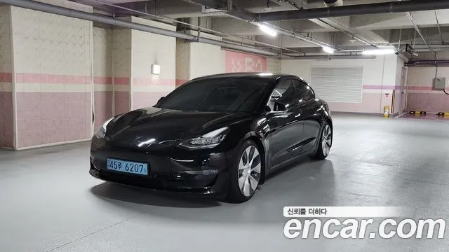 Tesla Model 3 2020 Черный из Кореи