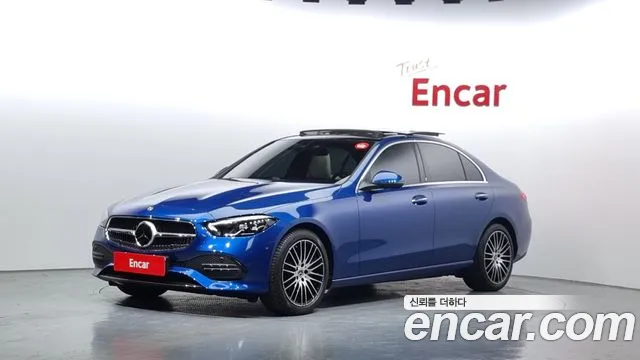 Mercedes-Benz C-Class W206 2024 Синий из Кореи