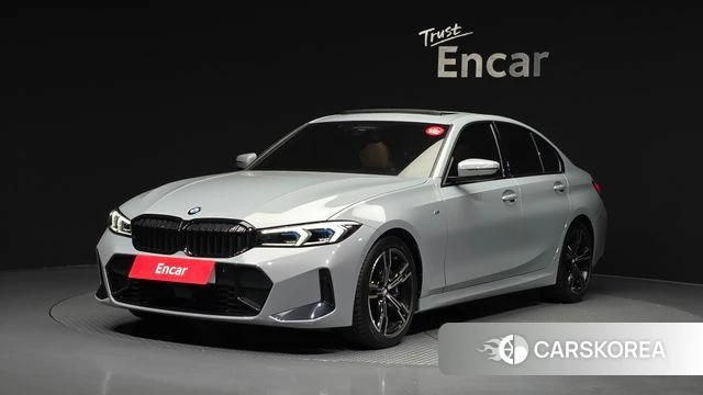 BMW 3 Series (G20) 2023 Серебристо-серый из Кореи
