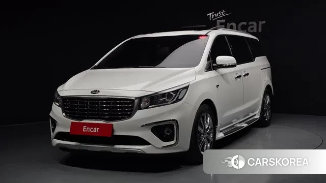 Kia The New Carnival 2019 Белый из Кореи