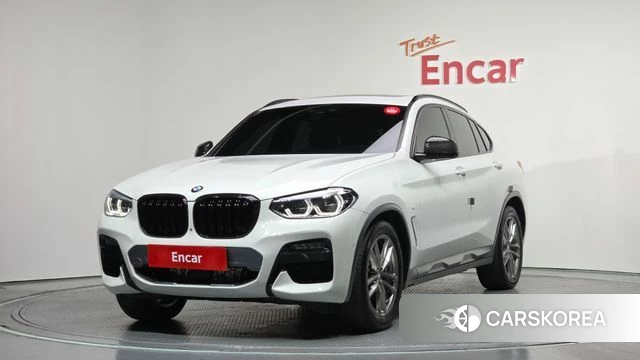 BMW X4 (G02) 2021 Белый из Кореи
