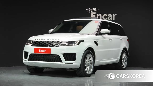 Land Rover Range Rover Sport 2nd Generation 2021 Белый из Кореи