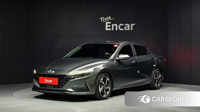 Hyundai Avante (CN7) 2021 Серый из Кореи