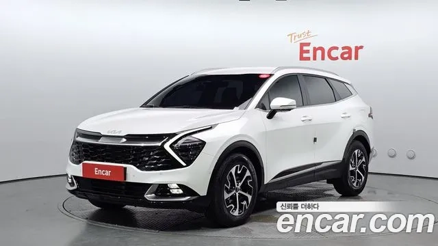 Kia Sportage 5th Generation Hybrid 2023 Белый из Кореи