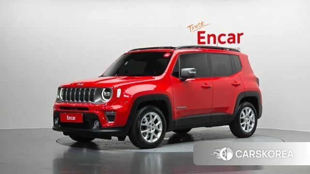 Jeep Renegade 2021 Красный из Кореи
