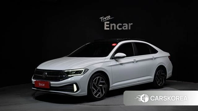 Volkswagen 7th Generation of Jetta 2022 Белый из Кореи