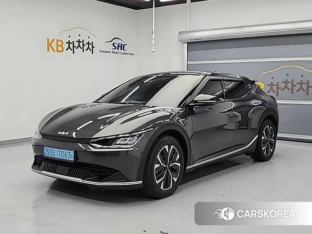 Kia EV6 2022 Черный из Кореи