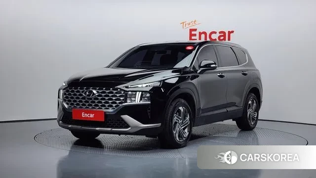 Hyundai The New Santa Fe 2021 Черный из Кореи