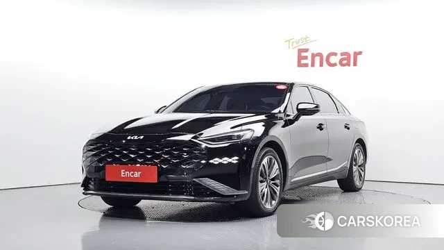 Kia K8 Hybrid 2021 Черный из Кореи