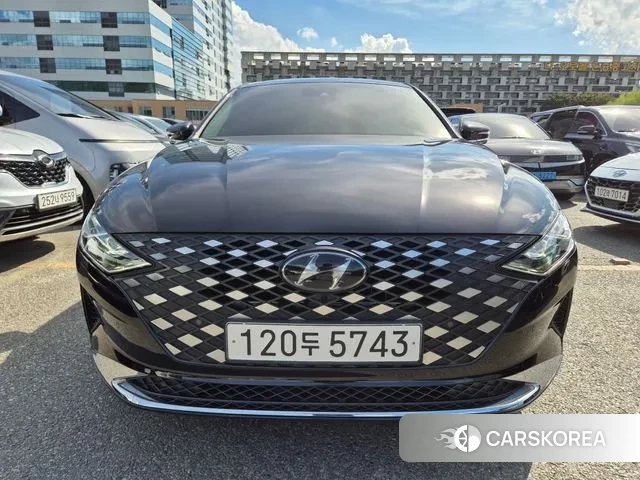 Hyundai The New Grandeur IG 2022 Черный из Кореи