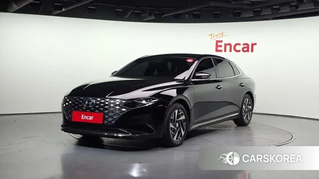 Hyundai The New Grandeur IG Hybrid 2022 Черный из Кореи