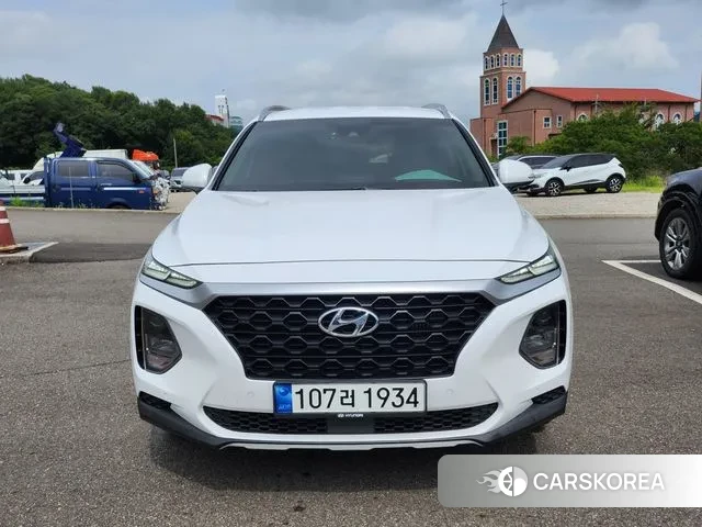 Hyundai Santa Fe TM 2018 Белый из Кореи