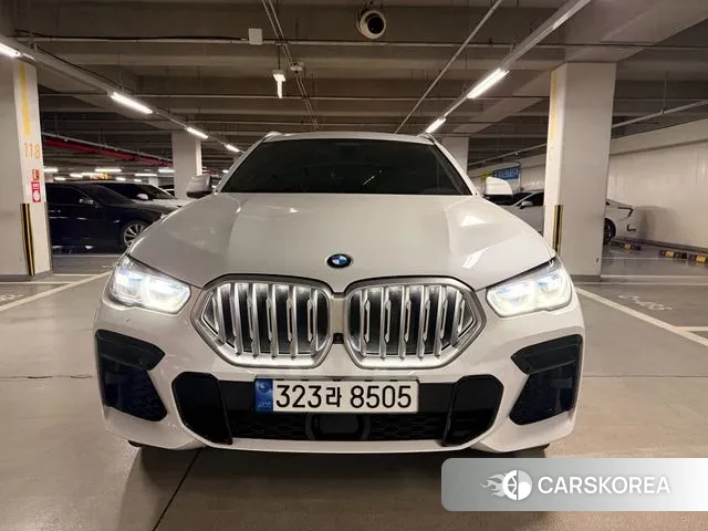 BMW X6 (G06) 2022 Белый из Кореи