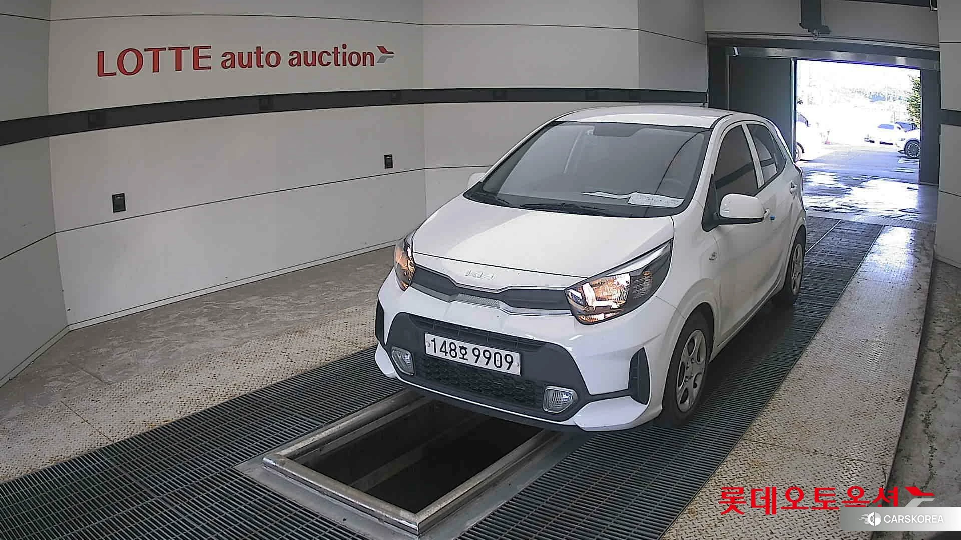 Kia Morning 2022 Clear White из Кореи