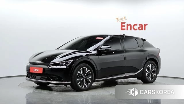 Kia EV6 2023 Черный из Кореи