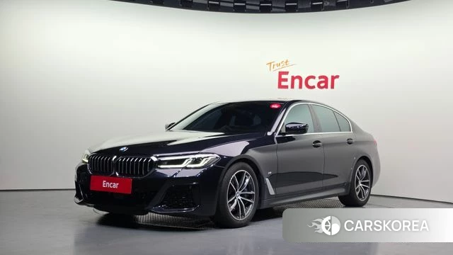 BMW 5 Series (G30) 2022 Черный из Кореи