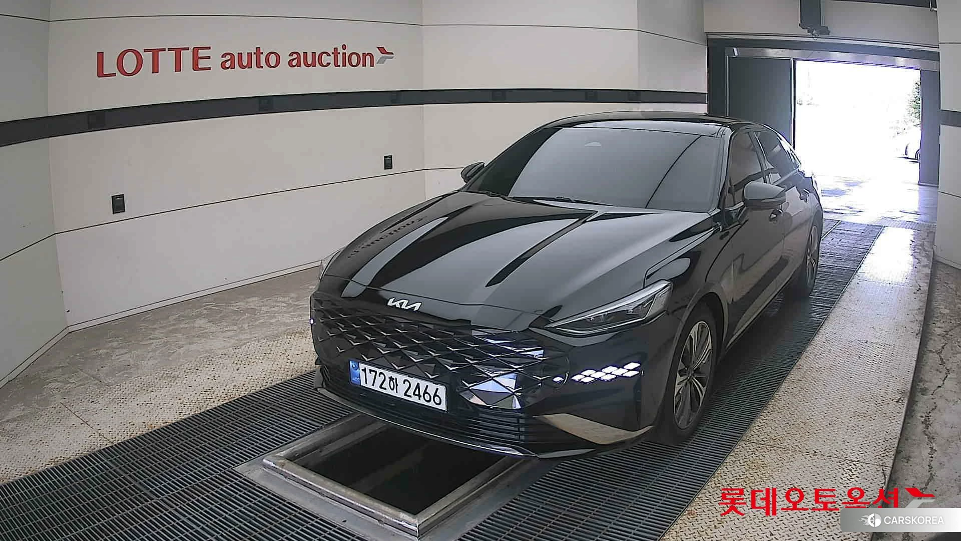 Kia K8 2023 Aurora Black Pearl из Кореи