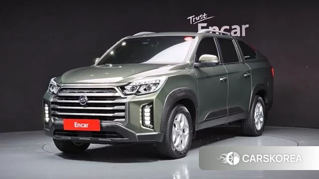 Ssangyong The New Rexton Sport 2022 Зеленый из Кореи