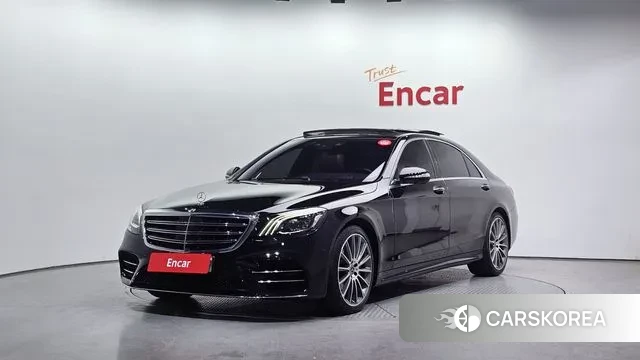 Mercedes-Benz S-Class W222 2018 Черный из Кореи
