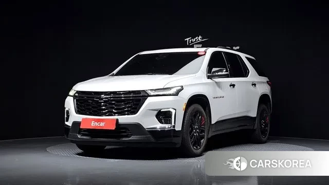 Chevrolet (GM Daewoo) Traverse 2022 Белый из Кореи