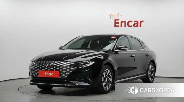 Hyundai The New Grandeur IG Hybrid 2022 Черный из Кореи