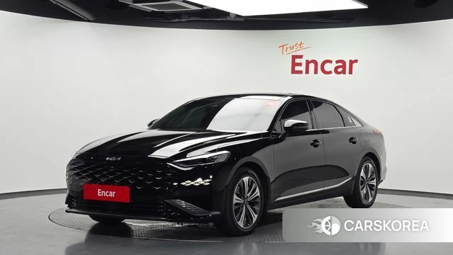Kia K8 Hybrid 2022 Черный из Кореи