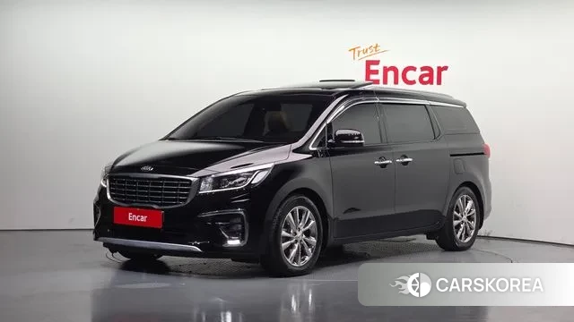 Kia The New Carnival 2018 Черный из Кореи