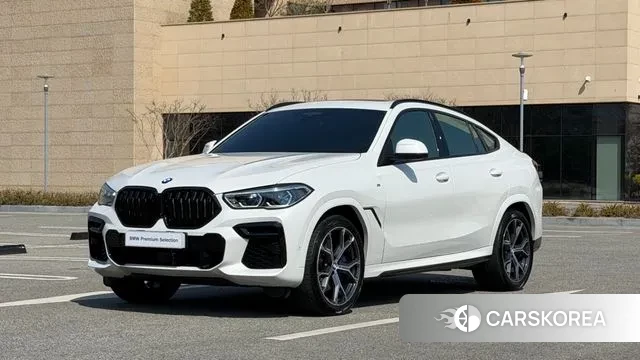 BMW X6 (G06) 2022 Белый из Кореи